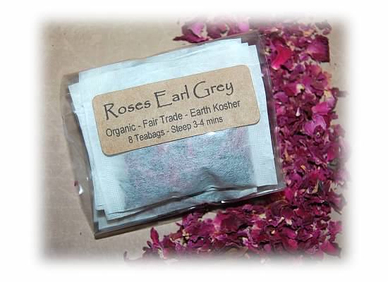 Roses Earl Grey Organic Tea on Luulla